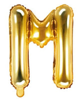 Globo de foil letra M Gold